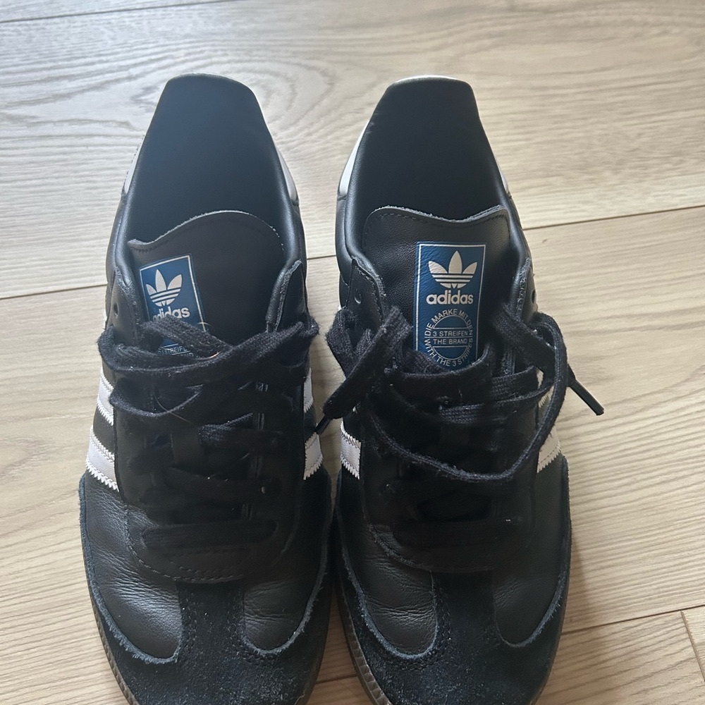 Adidas Black and White Sneakers